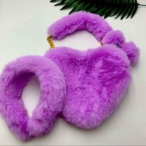 Love heart crossbody and headband set